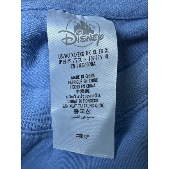 Disneyland Resort Happiest Place on Earth 1955‎ Blue Sweatshirt Women's XL - Picture 6 of 11